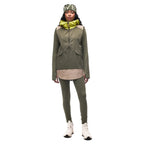 Front view of the Indyeva Women’s Linoa Tunic in Agate/Limetta CB
