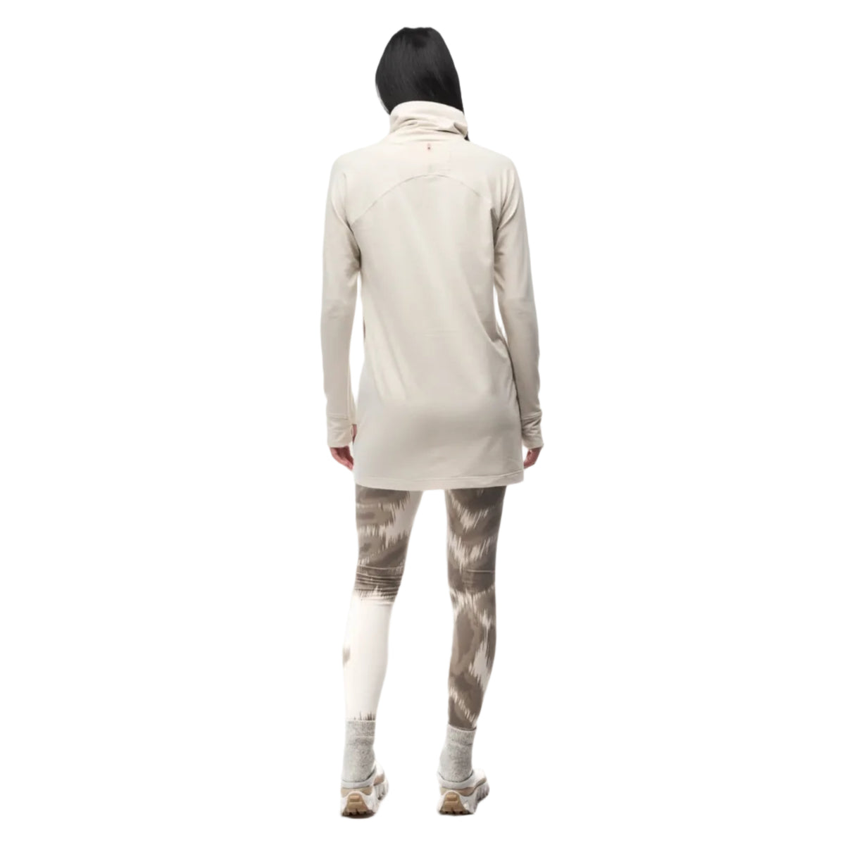 Indyeva Women's Meris Tunic in Dusty back view