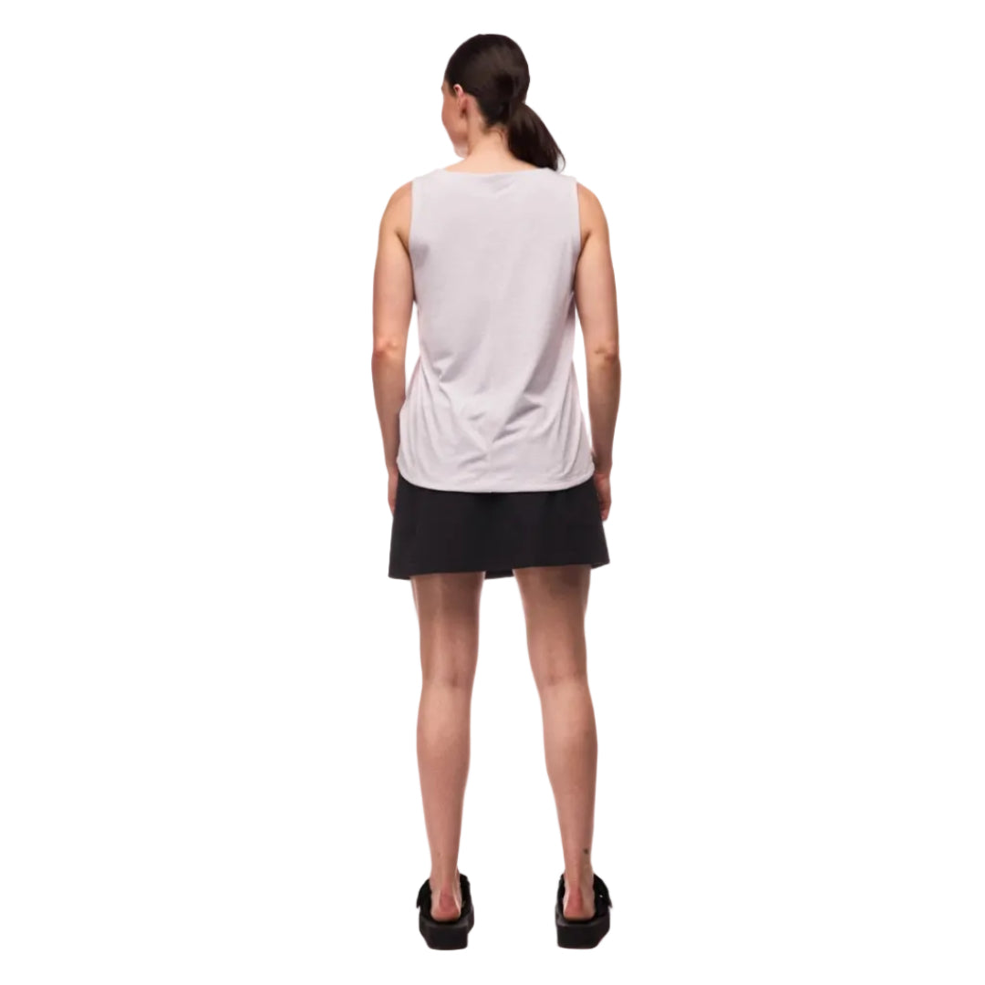Indyeva women’s Regata Top in Haze back view