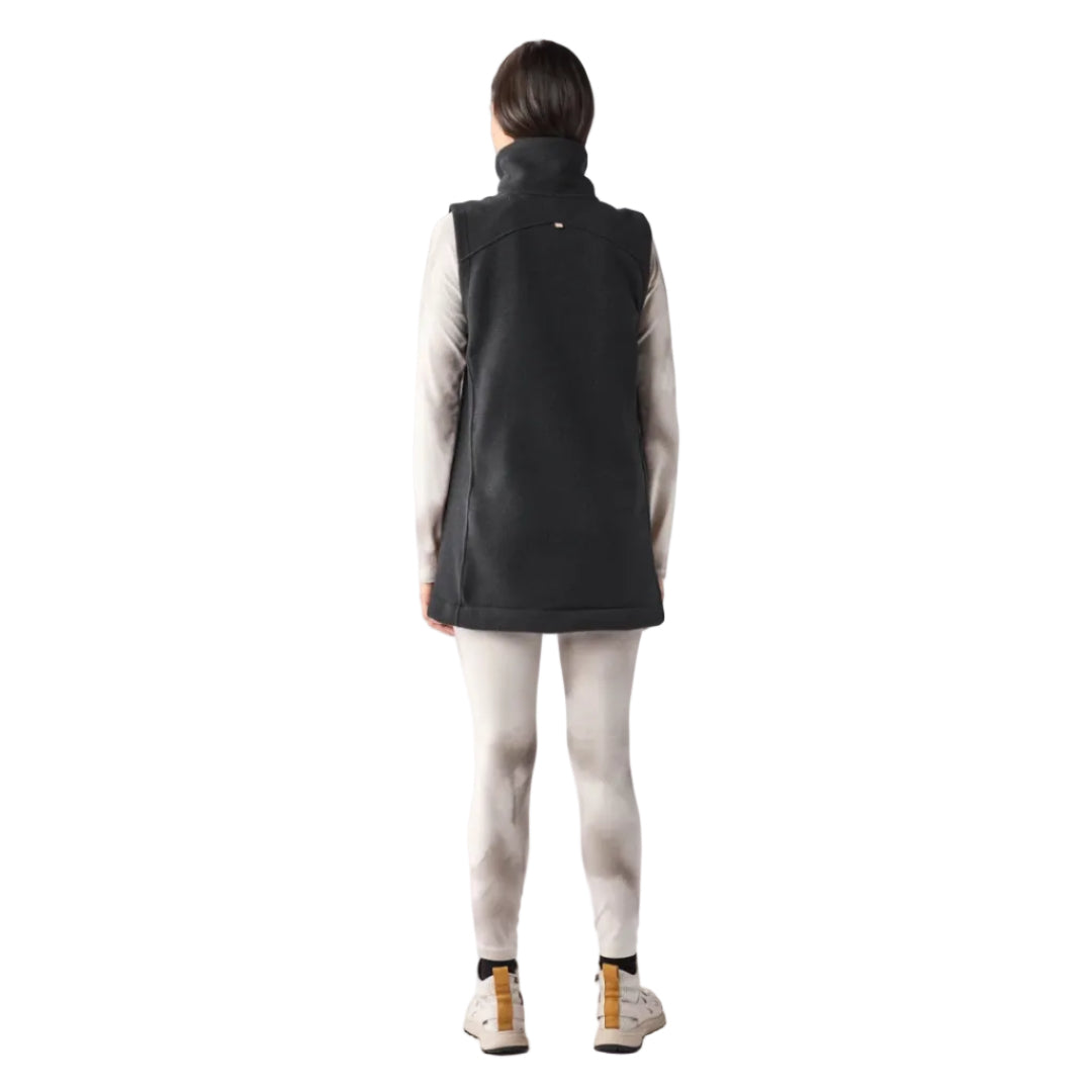 Indyeva Women's Vayma Tunic in Black back view