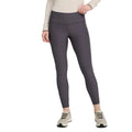 Women's Insect Shield Pro Leggings in Alloy Grey front view with supportive stretch fit