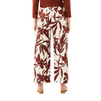 Karen Kane Drawstring Ankle Pant Coco Bloom Print back view