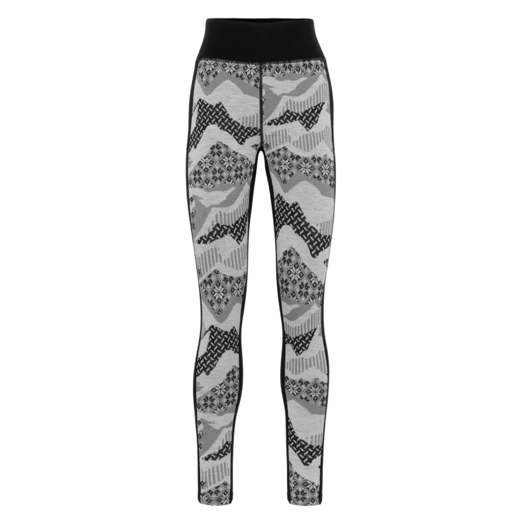 Kari Traa Women's Olea Base Layer Pants in Black front view