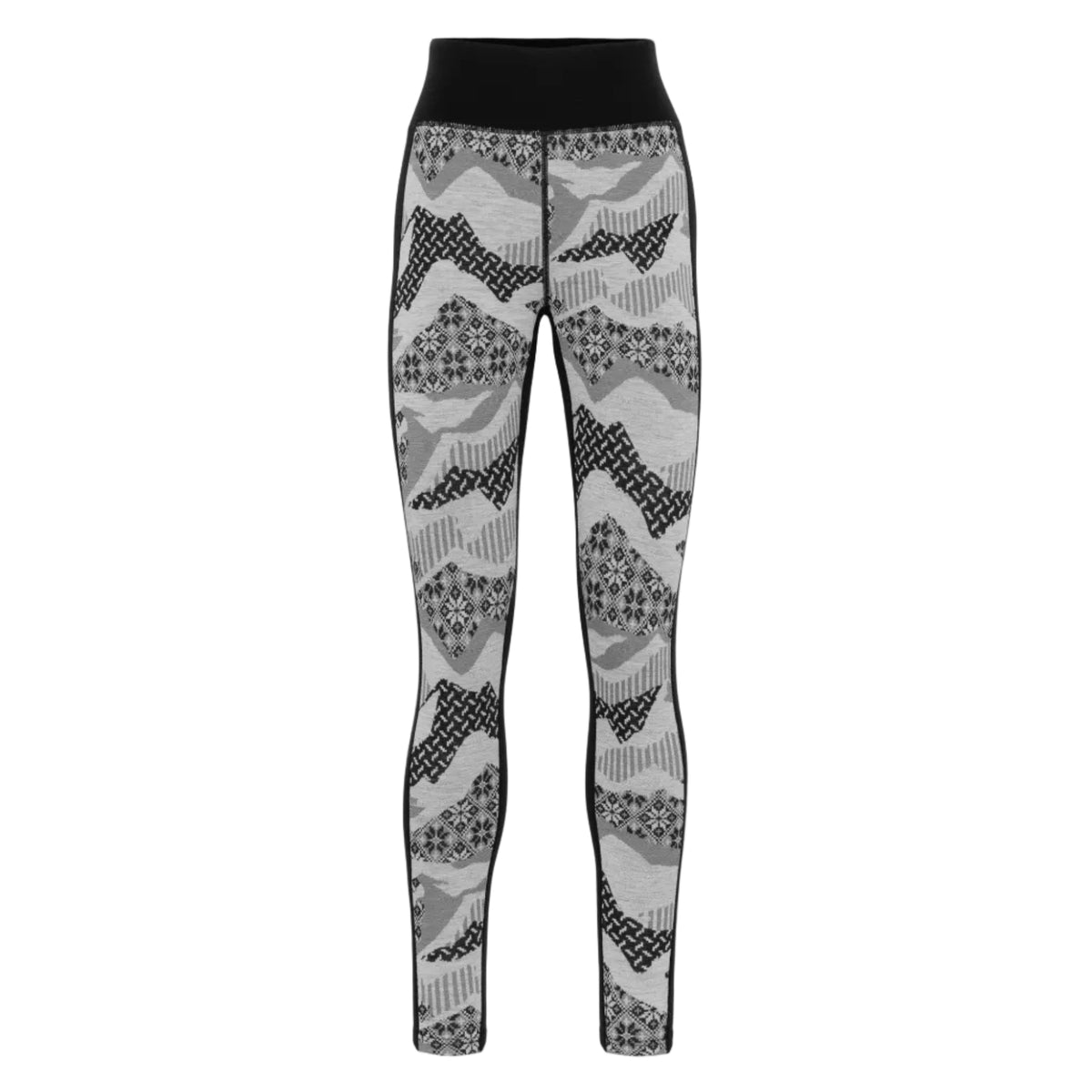 Kari Traa Women's Olea Base Layer Pants in Black front view