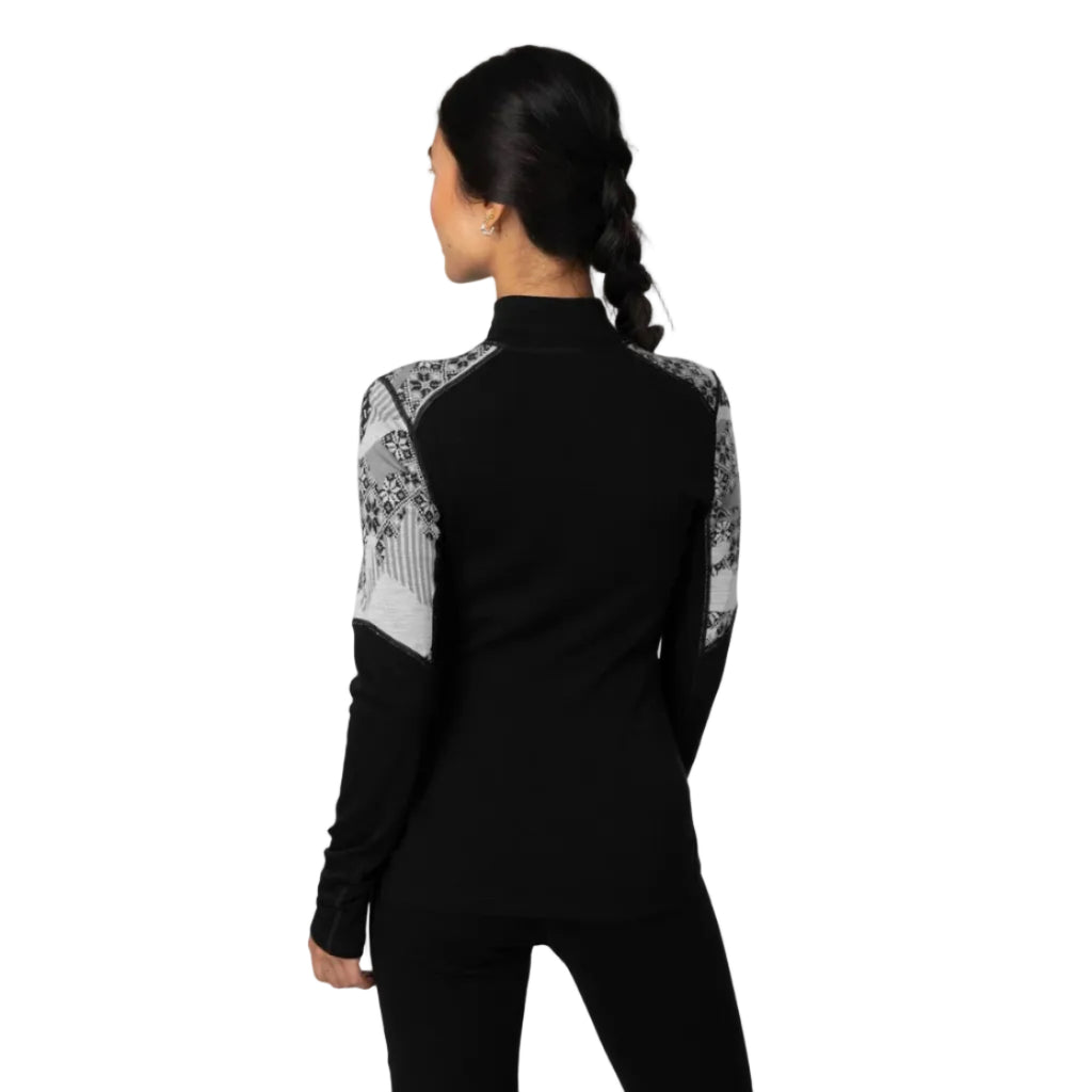 Kari Traa Women's Olea Half Zip in Black back view