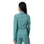 Kari Traa Women’s Olga Fleece in Peacock back view showing the clean fleece silhouette