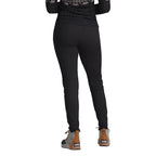 Kari Traa Women’s Tirill Thermal Pants in Black back view showing the streamlined outdoor fit