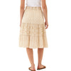 Threads 4 Thought Kathleen Mosaic Print Midi Skirt