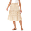Threads 4 Thought Kathleen Mosaic Print Midi Skirt