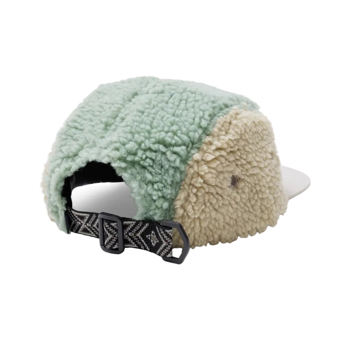 Back view of KAVU Fur Ball Camp Hat in Mindful Meadow showing adjustable closure