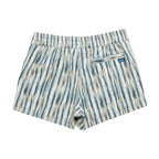 Women's KAVU Kick Out Short in Cool Current back view showing a comfortable fit and casual everyday design