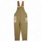 KAVU San Blas Overalls in Olive Blend back view