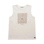 Women's KAVU Summertown T-Shirt in Soapnut front view featuring heavyweight garment-dyed cotton jersey knit and casual styling