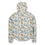Women's KAVU Sunshade Hoody in Mod Mix back view showing breathable sun-protection coverage and active outdoor styling