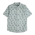 KAVU The Jam S/S Shirt in Bike Lane featuring a colorful all-over print and short sleeve button-up design