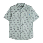 KAVU The Jam S/S Shirt in Bike Lane featuring a colorful all-over print and short sleeve button-up design