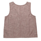Women's KAVU Vacay Tank Top in Chocolate back view showing a comfortable silhouette and versatile everyday design