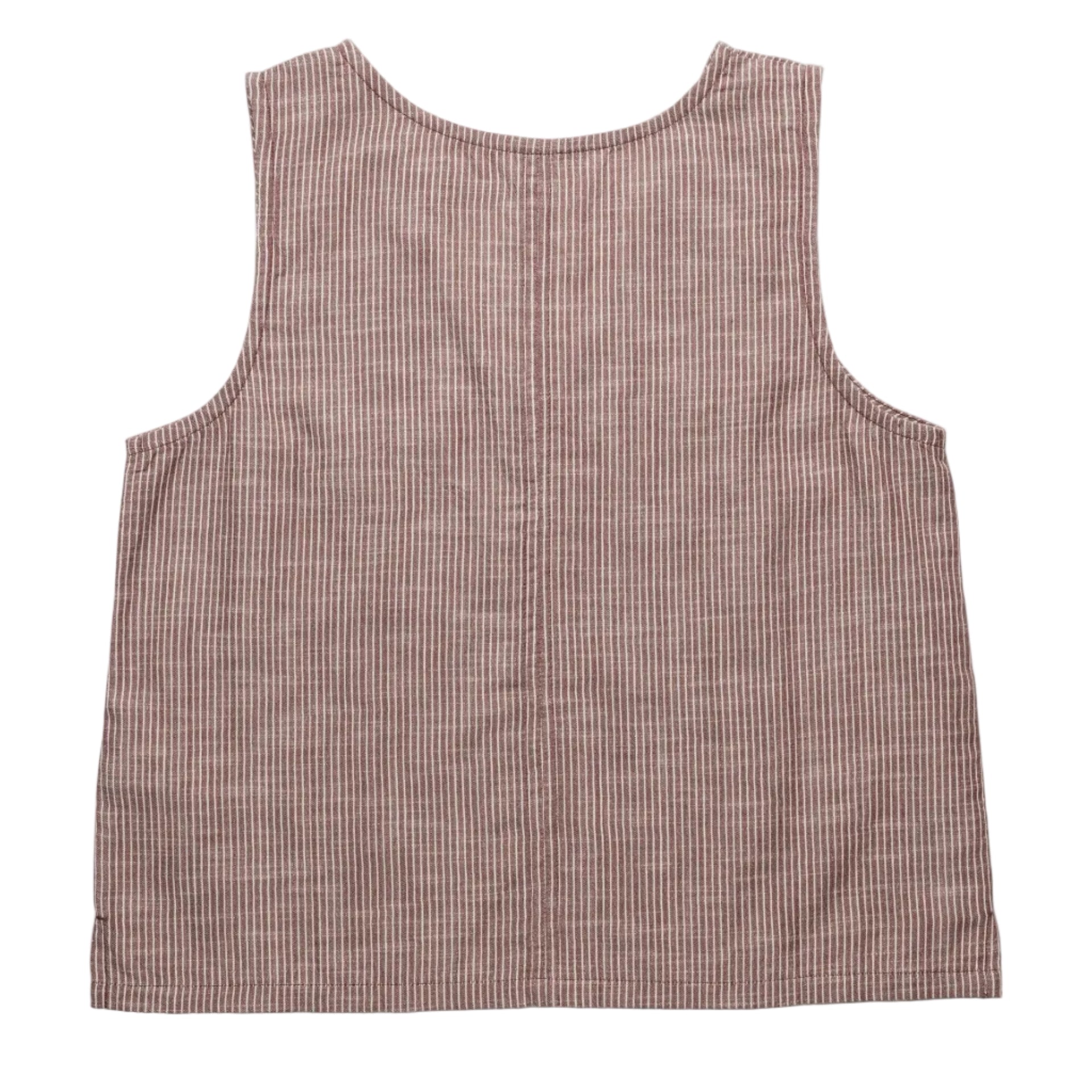 Women's KAVU Vacay Tank Top in Chocolate back view showing a comfortable silhouette and versatile everyday design