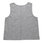 Women's KAVU Vacay Tank Top in Turbulence back view showing a relaxed fit and casual everyday silhouette