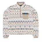 KAVU Women's Hidden Hills Fleece Pullover in Horizon Holiday front view