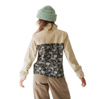 Back view of KAVU Women's West Haven Jacket in Wildflower Hike