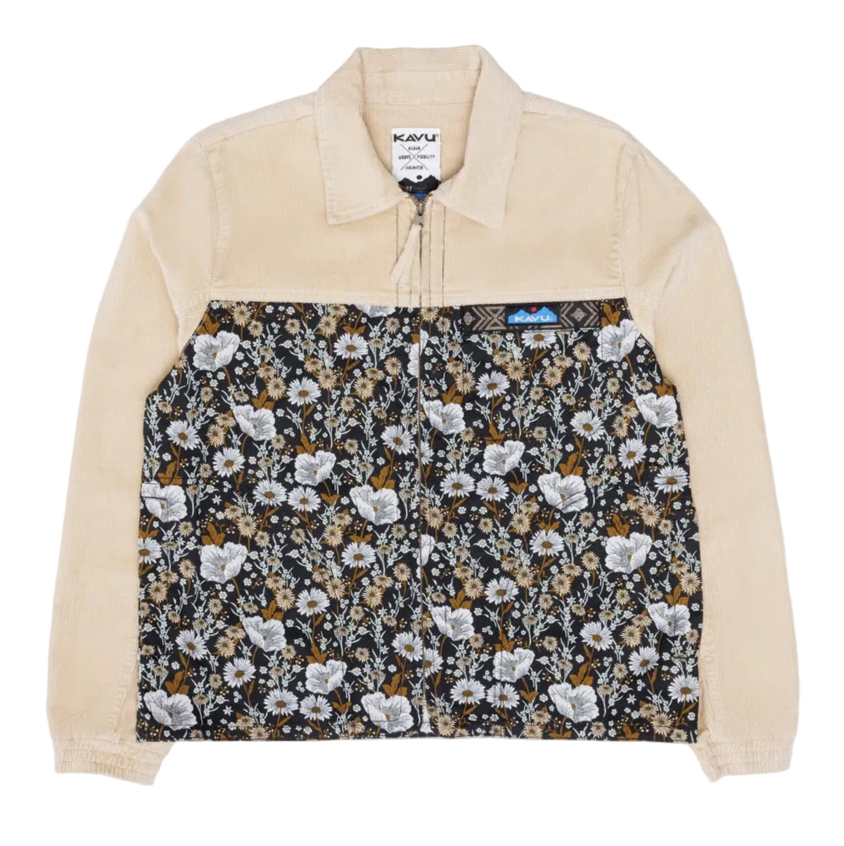 KAVU Women's West Haven Jacket in Wildflower Hike front view