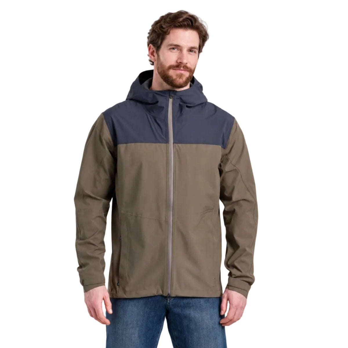 Kuhl Mens Stretch Waterproof Jacket in Driftwood