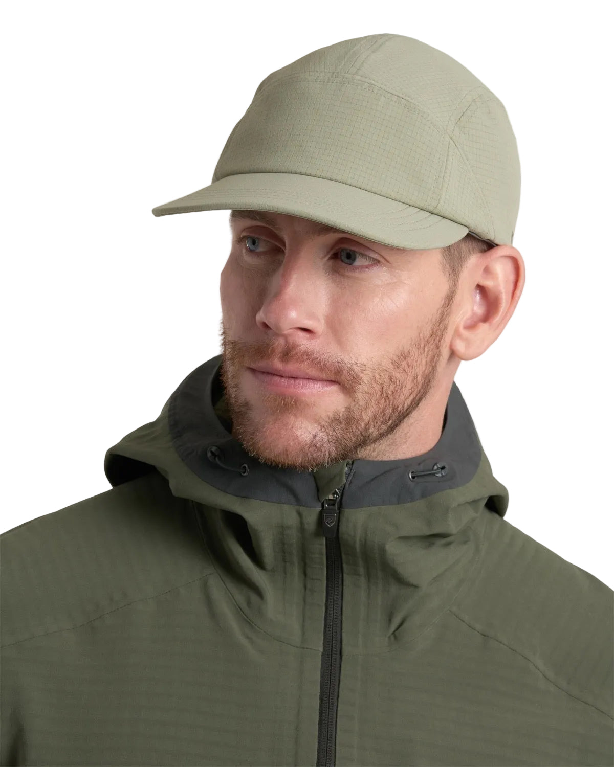 Model wearing KÜHL BREEZE Cap in Sagebrush