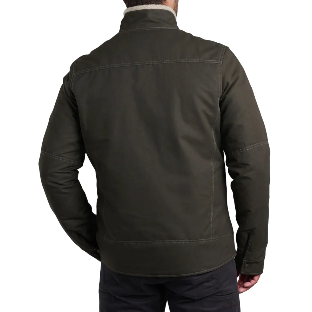 KÜHL Men's Burr Insulated Jacket in Gun Metal, back view