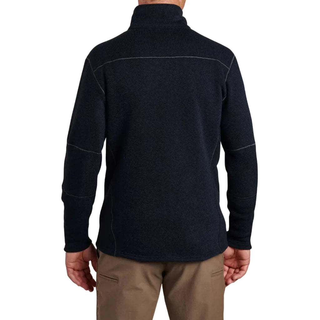 KÜHL Men's Interceptr Full Zip in Mutiny Blue, back view