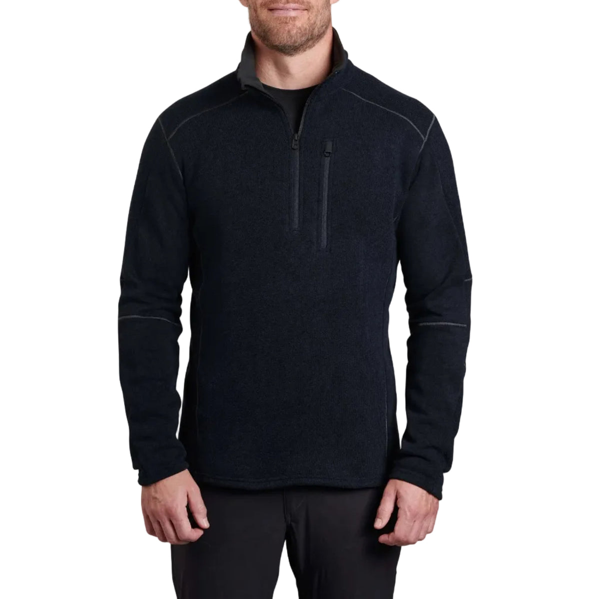 KÜHL Men's Interceptr 1/4 Zip in Mutiny Blue, front view