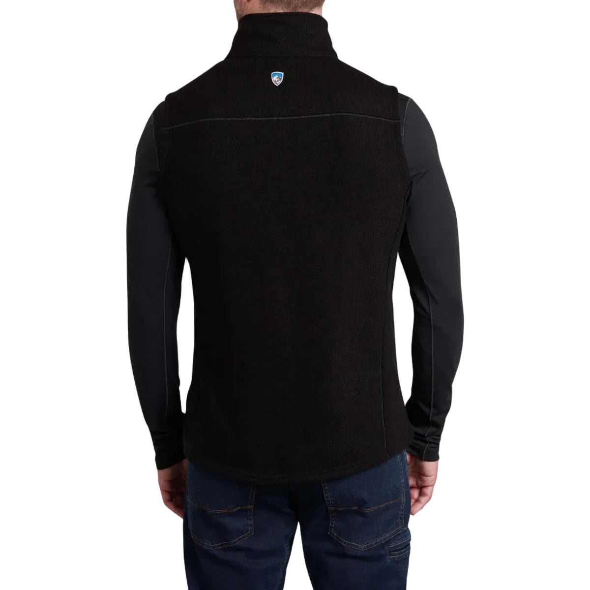 KÜHL Men's Interceptr Vest in Black, back view