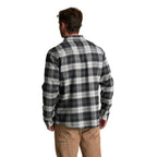 KÜHL Men's Law Flannel LS in Black Olive, back view