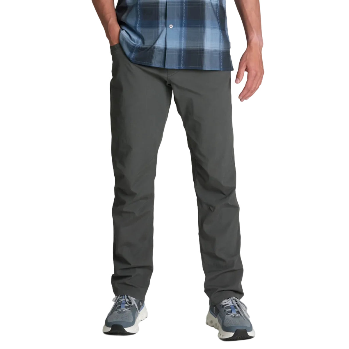KÜHL Men's Raidr Pant in Carbon front view