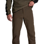 KÜHL Men's Raidr Pant in Coffee detail view