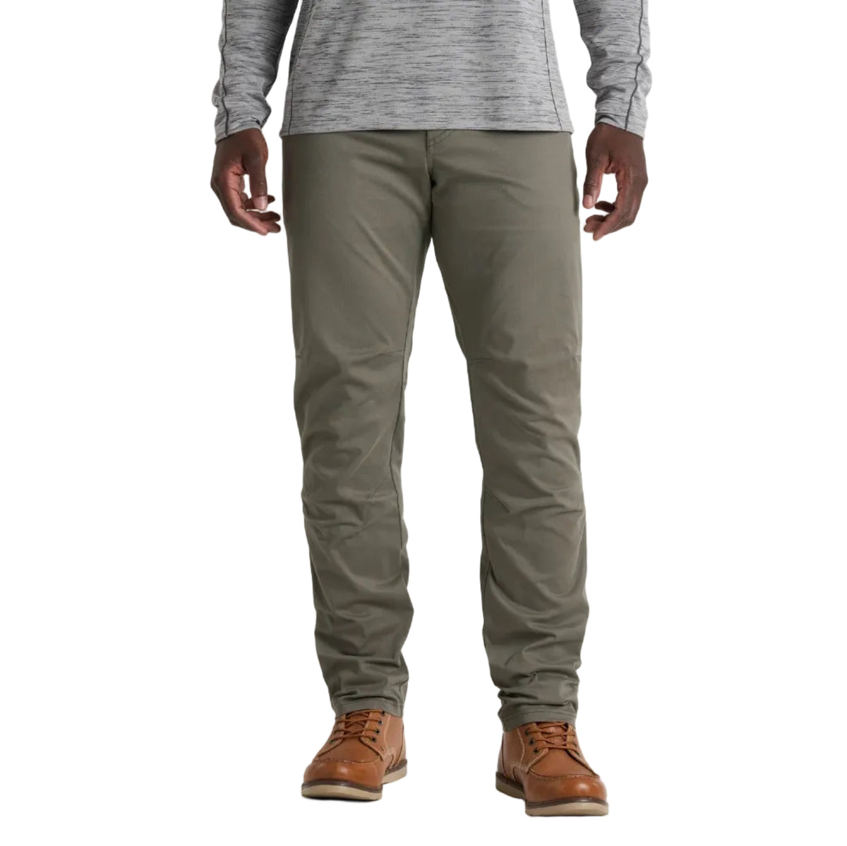 KÜHL Men's Rydr Lite Klassik Pant in Gun Metal front view