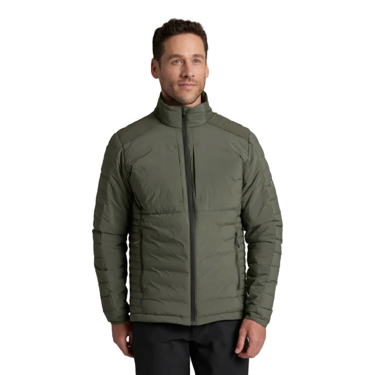 KÜHL Men's Spyfire Jacket in Forest Green, front view