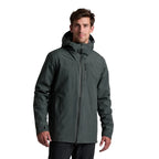 KÜHL Men's Stretch Voyagr Insulated Jacket in Carbon, front view