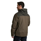 KÜHL Men's The Law Fleece Lined Hoody in Tarmac, back view