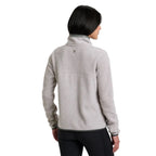 KÜHL Women's Hygge 1/2 Zip in Natural back view