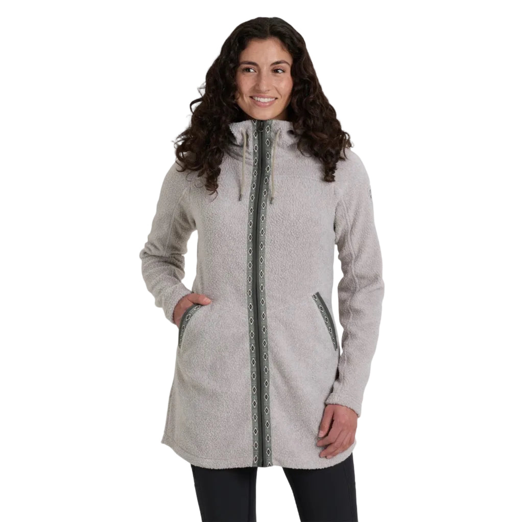 KÜHL Women's Hygge Long in Natural, front view