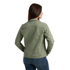 KÜHL Women’s Kultivatr Jacket in Slate Green back view