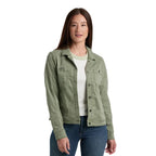 KÜHL Women’s Kultivatr Jacket in Slate Green front view
