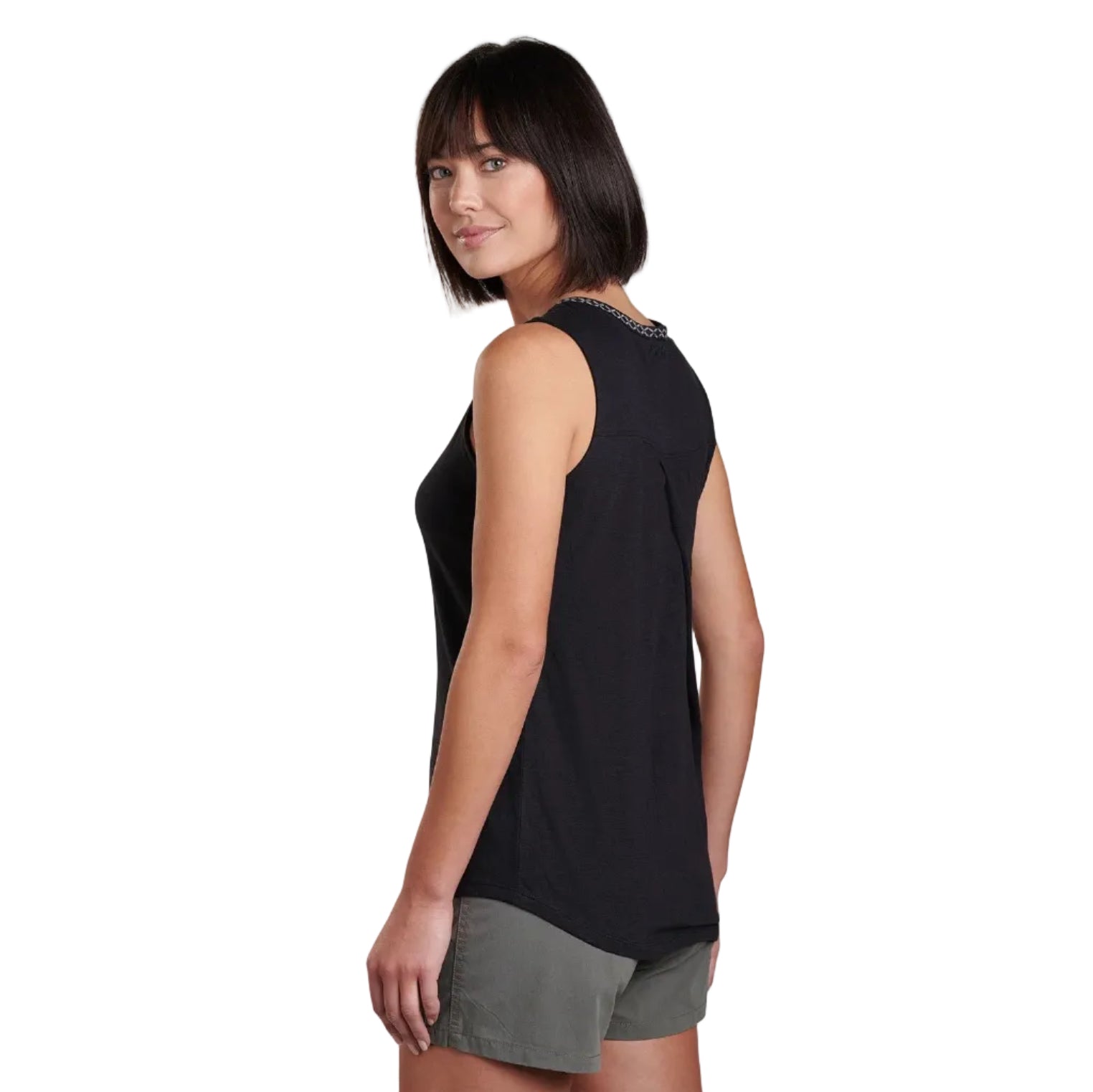 KÜHL Women’s Shay Tank in Black side view