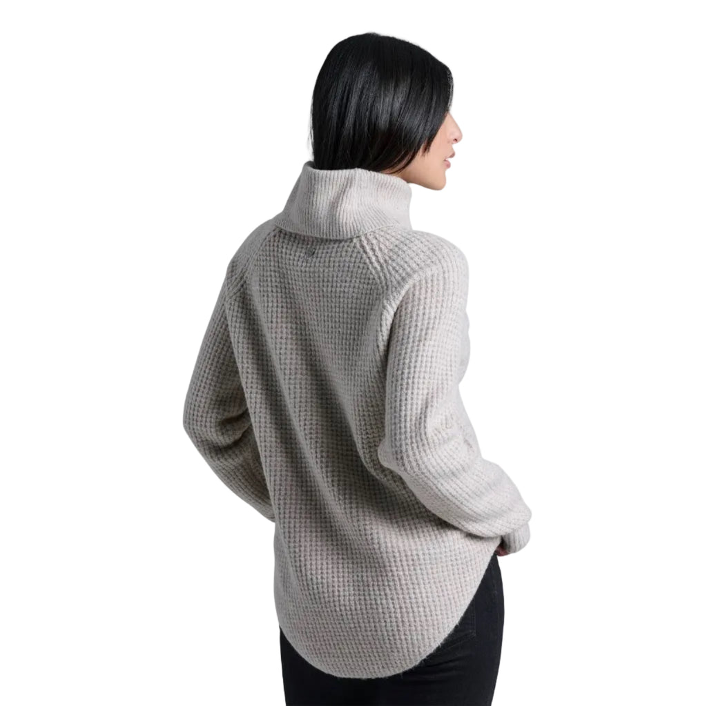 KÜHL Women's Sienna Sweater in Moon Light back view