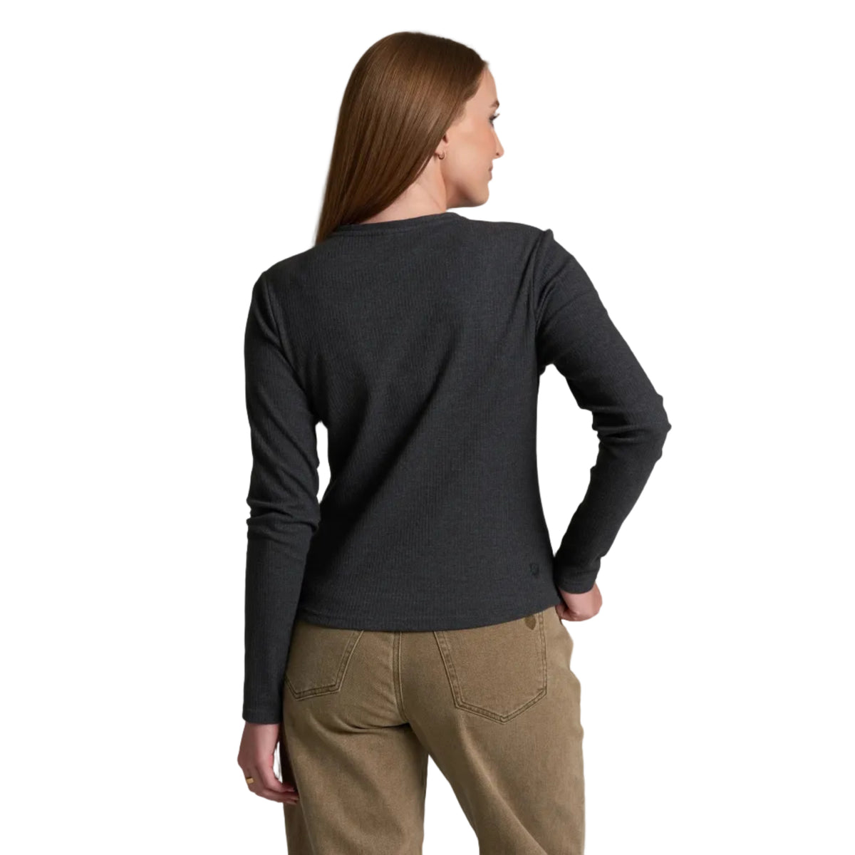 KÜHL Women's Verona LS in Charcoal back view