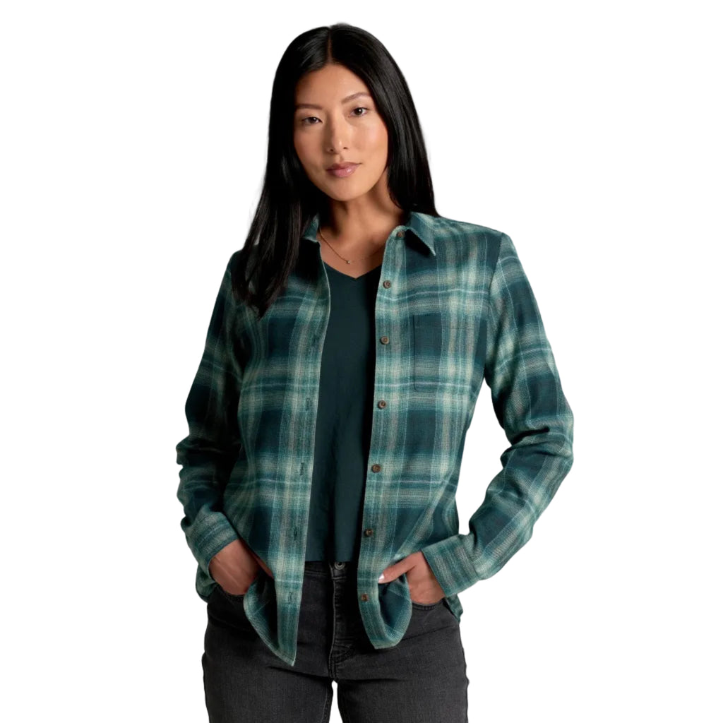KÜHL Women's Whisper Flannel in Odyssey front view