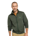 L.L. Bean Men’s Airlight Knit Full-Zip in Thyme, front view