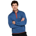 Front view of the L.L.Bean Men’s Airlight Knit Pullover in Deep Blue