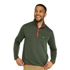 Front view of the L.L.Bean Men’s Airlight Knit Pullover in Thyme
